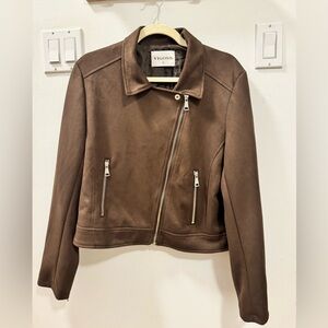 Brown suade jacket